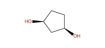 (1R,3S)-Cyclopentane-1,3-diol