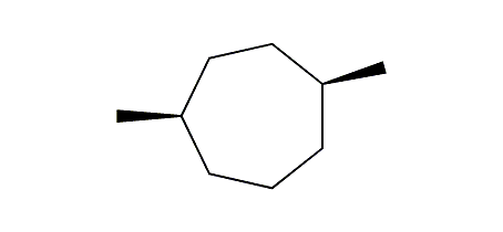 cis-1,4-Dimethylcycloheptane