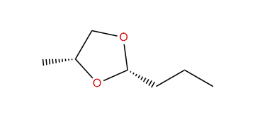 cis-4-Methyl-2-propyl-1,3-dioxolane