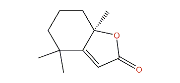(R)-5,6,7,7alpha-Tetrahydro-4,4,7a-trimethyl-2(4H)-benzofuranone