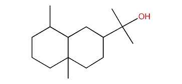 2-(4alpha,8-Dimethyldecahydro-2-naphthalenyl)-propan-2-ol