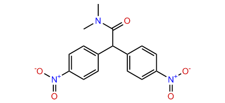 N,N-Dimethyl-2,2-bis(4-nitrophenyl)-acetamide