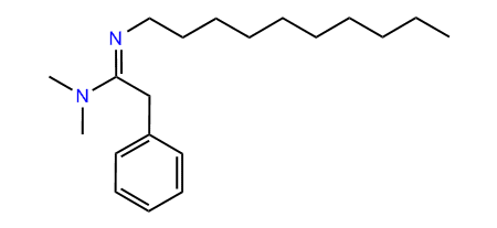 N,N-Dimethyl-2-phenyl-N-decylacetamidine