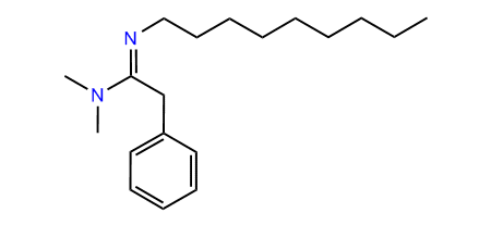 N,N-Dimethyl-2-phenyl-N-nonylacetamidine