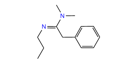 N,N-Dimethyl-2-phenyl-N-propylacetamidine