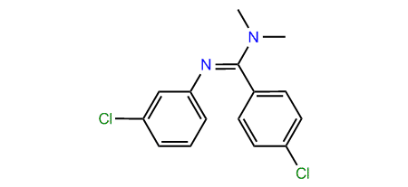 N,N-Dimethyl-N-(3-chlorophenyl)-p-chlorobenzamidine