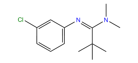 N,N-Dimethyl-N-(3-chlorophenyl)-pivalamidine