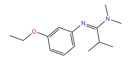 N,N-Dimethyl-N-(3-ethoxyphenyl)-isobutyramidine