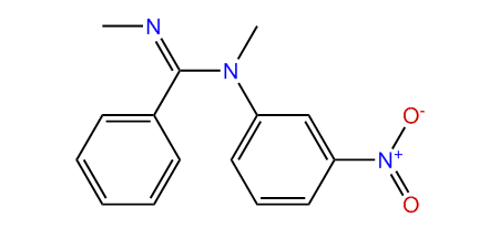N,N-Dimethyl-N-(3-nitrophenyl)-benzamidine