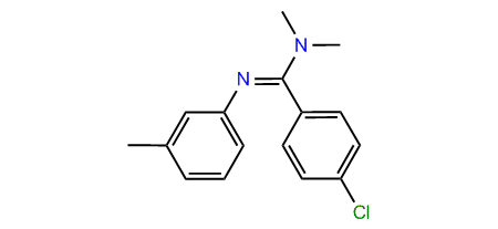 N,N-Dimethyl-N-(3-methylphenyl)-p-chlorobenzamidine