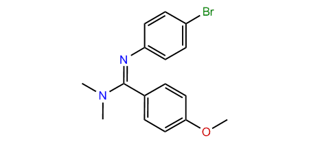 N,N-Dimethyl-N-(4-bromophenyl)-p-methoxybenzamidine