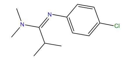 N,N-Dimethyl-N-(4-chlorophenyl)-isobutyramidine