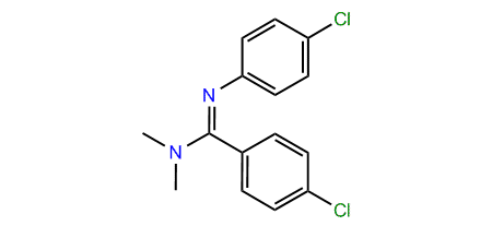 N,N-Dimethyl-N-(4-chlorophenyl)-p-chlorobenzamidine