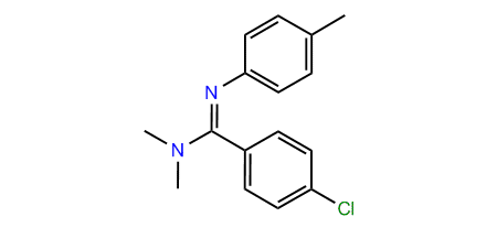 N,N-Dimethyl-N-(4-methylphenyl)-p-chlorobenzamidine