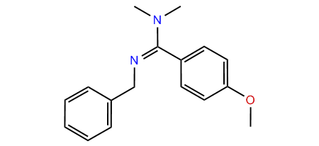 N,N-Dimethyl-N-benzyl-p-methoxybenzamidine