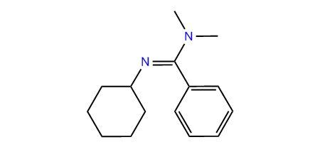 N,N-Dimethyl-N-cyclohexyl-benzamidine