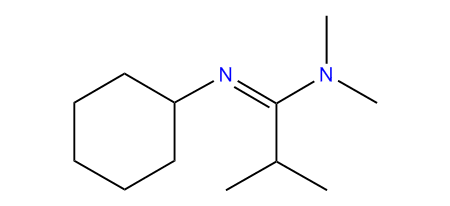N,N-Dimethyl-N-cyclohexyl-isobutyramidine