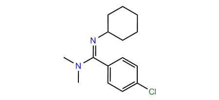 N,N-Dimethyl-N-cyclohexyl-p-chlorobenzamidine