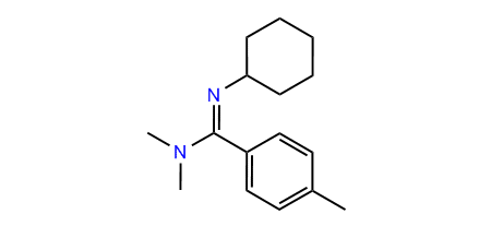 N,N-Dimethyl-N-cyclohexyl-p-methylbenzamidine