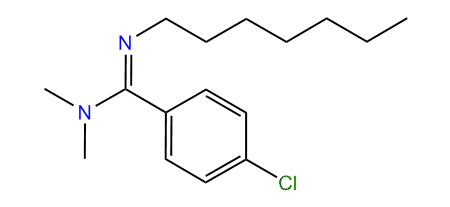 N,N-Dimethyl-N-heptyl-p-chlorobenzamidine