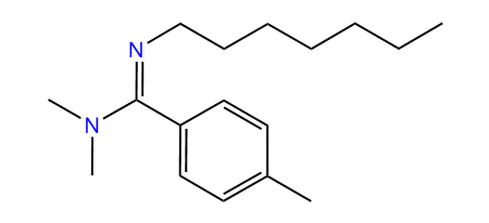N,N-Dimethyl-N-heptyl-p-methylbenzamidine