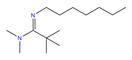 N,N-Dimethyl-N-heptyl-pivalamidine