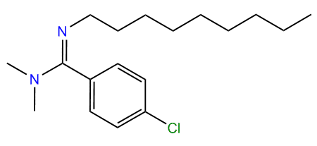 N,N-Dimethyl-N-nonyl-p-chlorobenzamidine