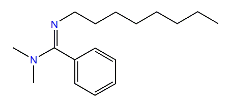 N,N-Dimethyl-N-octyl-benzamidine