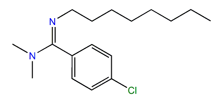 N,N-Dimethyl-N-octyl-p-chlorobenzamidine