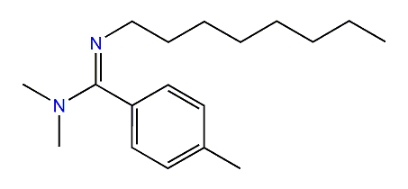 N,N-Dimethyl-N-octyl-p-methylbenzamidine