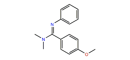 N,N-Dimethyl-N-phenyl-p-methoxybenzamidine