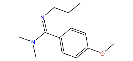 N,N-Dimethyl-N-propyl-p-methoxybenzamidine
