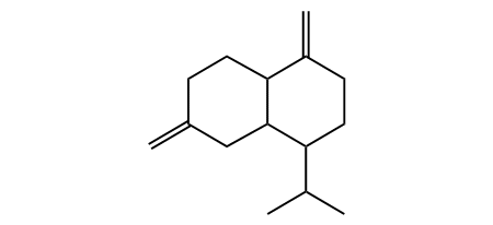 4,7-Dimethylidene-1-propan-2-yl-1,2,3,4a,5,6,8,8a-octahydronaphthalene