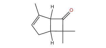 4,7,7-Trimethylbicyclo[3.2.0]hept-3-en-6-one