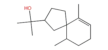 2-(6,10-Dimethylspiro[4.5]dec-6-en-2-yl)-propan-2-ol