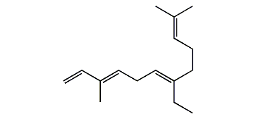 7-Ethyl-3,11-dimethyldodeca-1,3,6,10-tetraene