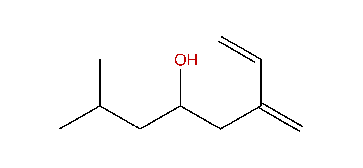 2-Methyl-6-methylene-7-octen-4-ol