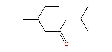 2-Methyl-6-methylene-7-octen-4-one