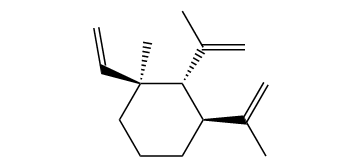 (1S,2S,3S)-1-Methyl-2,3-di(prop-1-en-2-yl)-1-vinylcyclohexane