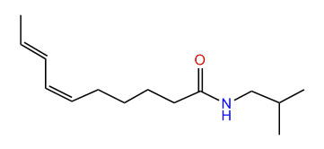 (Z,E)-N-Isobutyl-6,8-decadienamide