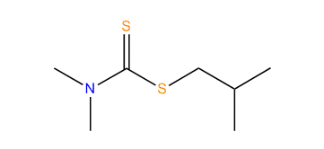 Isobutyl-N,N-dimethyldithiocarbamate