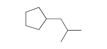 Isobutylcyclopentane
