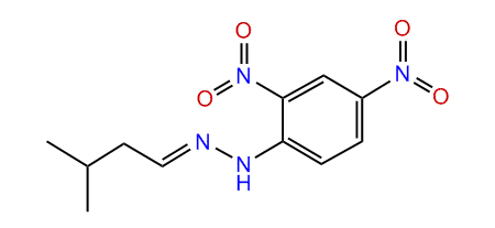 (E)-3-Methylbutanal (2,4-dinitrophenyl)-hydrazone