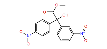 Methyl 2-hydroxy-2-(3-nitrophenyl)-2-(4-nitrophenyl)-acetate