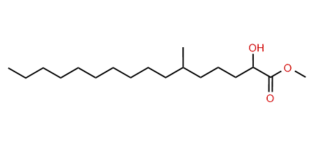 Methyl 2-hydroxy-6-methylhexadecanoate