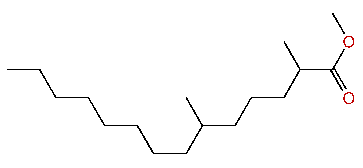 Methyl 2,6-dimethyltetradecanoate