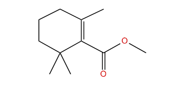 Methyl 2,6,6-trimethyl-1-cyclohexene-1-carboxylate