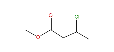 Methyl 3-chlorobutanoate