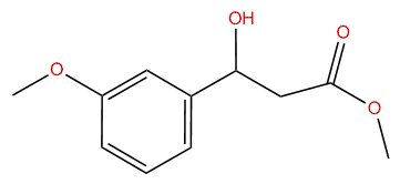 Methyl 3-hydroxy-3-(3-methoxyphenyl)propanoate