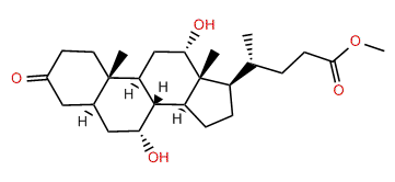 Methyl 7,12-dihydroxy-3-oxocholan-24-oate